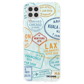 Picasee átlátszó szilikon tok az alábbi mobiltelefonokra Samsung Galaxy A22 A225F 4G - PASSPORT EDITION