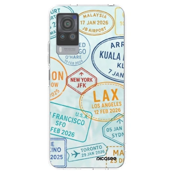 Picasee átlátszó szilikon tok az alábbi mobiltelefonokra Vivo X60 Pro 5G - PASSPORT EDITION