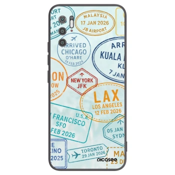 Picasee fekete szilikon tok az alábbi mobiltelefonokra Xiaomi Poco M3 Pro 5G - PASSPORT EDITION