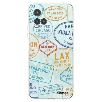 Picasee átlátszó szilikon tok az alábbi mobiltelefonokra Vivo Y33s - PASSPORT EDITION