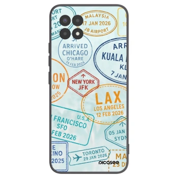 Picasee fekete szilikon tok az alábbi mobiltelefonokra Realme 8i - PASSPORT EDITION