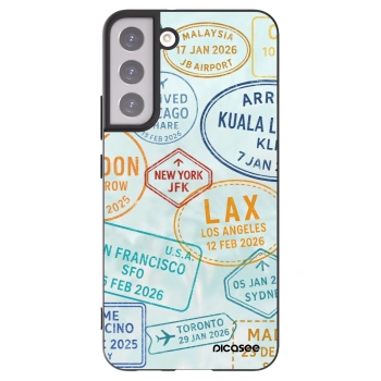 Picasee fekete szilikon tok az alábbi mobiltelefonokra Samsung Galaxy S22+ 5G - PASSPORT EDITION