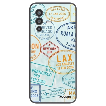 Picasee fekete szilikon tok az alábbi mobiltelefonokra Vivo V23 5G - PASSPORT EDITION