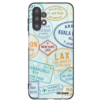 Picasee fekete szilikon tok az alábbi mobiltelefonokra Samsung Galaxy A13 4G A135 - PASSPORT EDITION