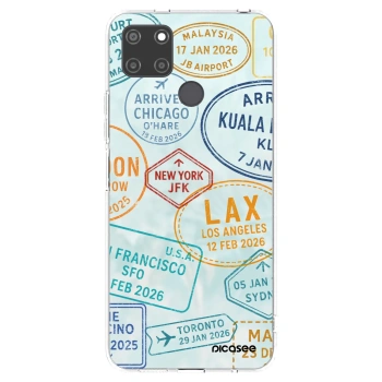 Picasee átlátszó szilikon tok az alábbi mobiltelefonokra Realme C21Y - PASSPORT EDITION