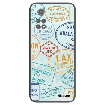 Picasee fekete szilikon tok az alábbi mobiltelefonokra Xiaomi Redmi Note 11S 5G - PASSPORT EDITION