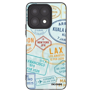 Picasee fekete szilikon tok az alábbi mobiltelefonokra Honor X8a - PASSPORT EDITION