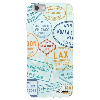 Picasee átlátszó szilikon tok az alábbi mobiltelefonokra Apple iPhone 6/6S - PASSPORT EDITION