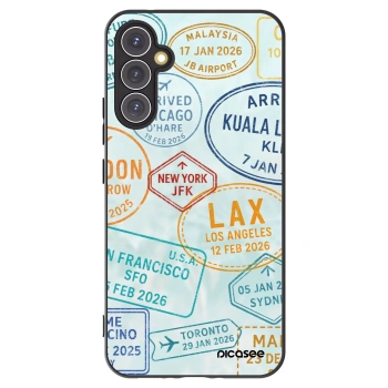 Picasee fekete szilikon tok az alábbi mobiltelefonokra Samsung Galaxy A34 5G A346B - PASSPORT EDITION