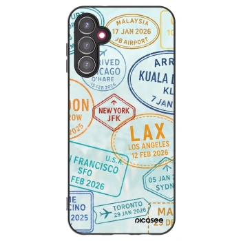 Picasee fekete szilikon tok az alábbi mobiltelefonokra Samsung Galaxy A14 4G A145R - PASSPORT EDITION