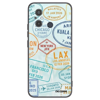 Picasee fekete szilikon tok az alábbi mobiltelefonokra Xiaomi Redmi 12C - PASSPORT EDITION