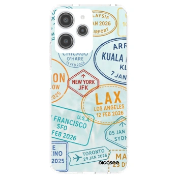 Picasee átlátszó szilikon tok az alábbi mobiltelefonokra Xiaomi Redmi 12 4G - PASSPORT EDITION