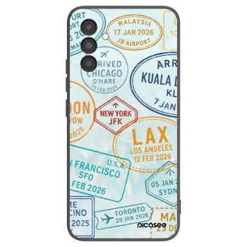 Picasee fekete szilikon tok az alábbi mobiltelefonokra Samsung Galaxy A04s A047F - PASSPORT EDITION
