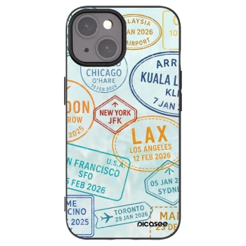 Picasee fekete szilikon tok az alábbi mobiltelefonokra Apple iPhone 15 - PASSPORT EDITION