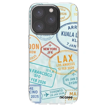 Picasee átlátszó szilikon tok az alábbi mobiltelefonokra Apple iPhone 15 Pro - PASSPORT EDITION