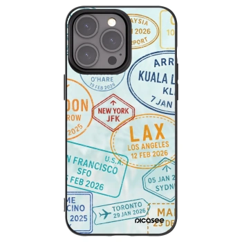Picasee fekete szilikon tok az alábbi mobiltelefonokra Apple iPhone 15 Pro Max - PASSPORT EDITION