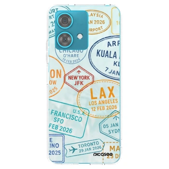 Picasee átlátszó szilikon tok az alábbi mobiltelefonokra Motorola Edge 40 Neo - PASSPORT EDITION