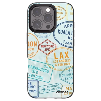 Picasee fekete szilikon tok az alábbi mobiltelefonokra Apple iPhone 16 Pro - PASSPORT EDITION