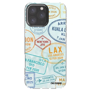Picasee átlátszó szilikon tok az alábbi mobiltelefonokra Apple iPhone 16 Pro Max - PASSPORT EDITION