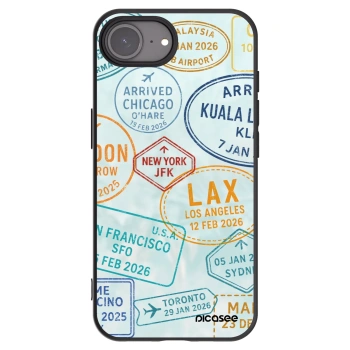 Picasee fekete szilikon tok az alábbi mobiltelefonokra Apple iPhone 16e - PASSPORT EDITION