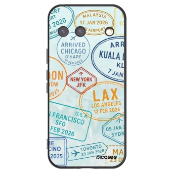 Picasee fekete szilikon tok az alábbi mobiltelefonokra Google Pixel 9 - PASSPORT EDITION