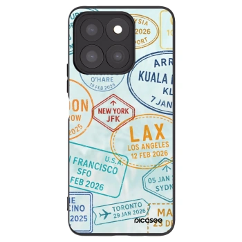 Picasee fekete szilikon tok az alábbi mobiltelefonokra Honor X8c - PASSPORT EDITION