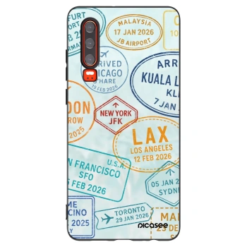 Picasee fekete szilikon tok az alábbi mobiltelefonokra Huawei P30 - PASSPORT EDITION