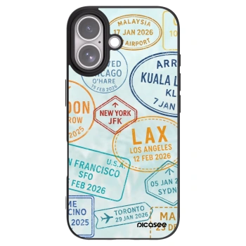 Picasee fekete szilikon tok az alábbi mobiltelefonokra Apple iPhone 17 - PASSPORT EDITION