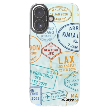 Picasee átlátszó szilikon tok az alábbi mobiltelefonokra Apple iPhone 17 - PASSPORT EDITION