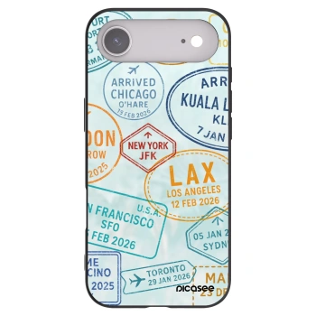 Picasee fekete szilikon tok az alábbi mobiltelefonokra Apple iPhone Air - PASSPORT EDITION
