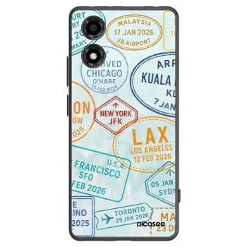 Picasee fekete szilikon tok az alábbi mobiltelefonokra Motorola Moto E14 - PASSPORT EDITION