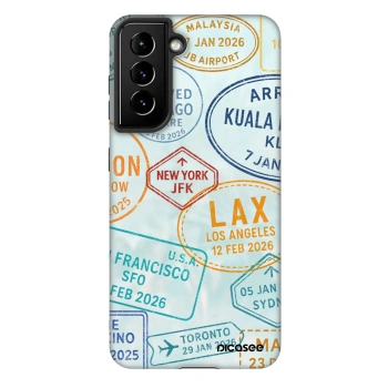 Szilikon tok erre a típusra Samsung Galaxy S21 FE 5G - PASSPORT EDITION