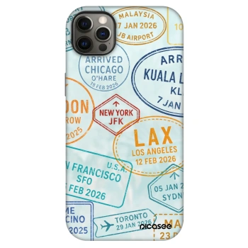 Szilikon tok erre a típusra Apple iPhone 12 Pro Max - PASSPORT EDITION