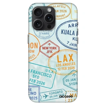 Szilikon tok erre a típusra Apple iPhone 15 Pro Max - PASSPORT EDITION