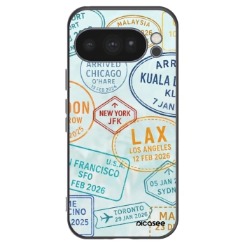 Picasee fekete szilikon tok az alábbi mobiltelefonokra Google Pixel 10 Pro - PASSPORT EDITION