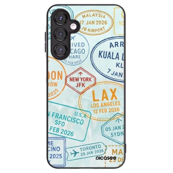 Picasee fekete szilikon tok az alábbi mobiltelefonokra Samsung Galaxy A16 4G - PASSPORT EDITION