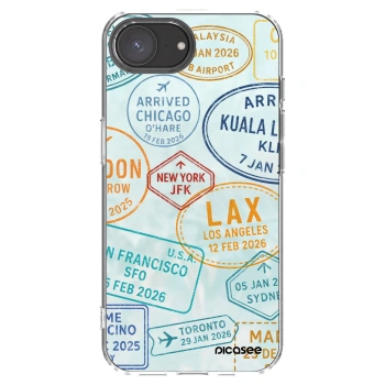 Picasee átlátszó szilikon tok az alábbi mobiltelefonokra Apple iPhone 17e - PASSPORT EDITION
