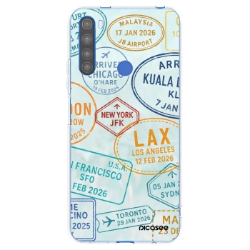 Picasee átlátszó szilikon tok az alábbi mobiltelefonokra Xiaomi Redmi Note 8T - PASSPORT EDITION