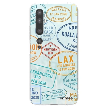 Picasee átlátszó szilikon tok az alábbi mobiltelefonokra Xiaomi Mi Note 10 (Pro) - PASSPORT EDITION