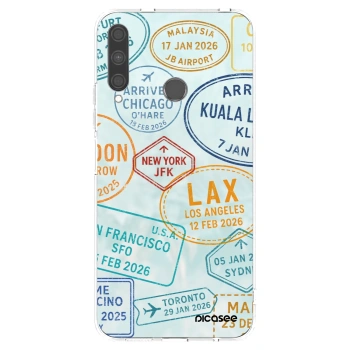 Picasee átlátszó szilikon tok az alábbi mobiltelefonokra Huawei P40 Lite E - PASSPORT EDITION