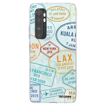 Picasee átlátszó szilikon tok az alábbi mobiltelefonokra Xiaomi Mi Note 10 Lite - PASSPORT EDITION