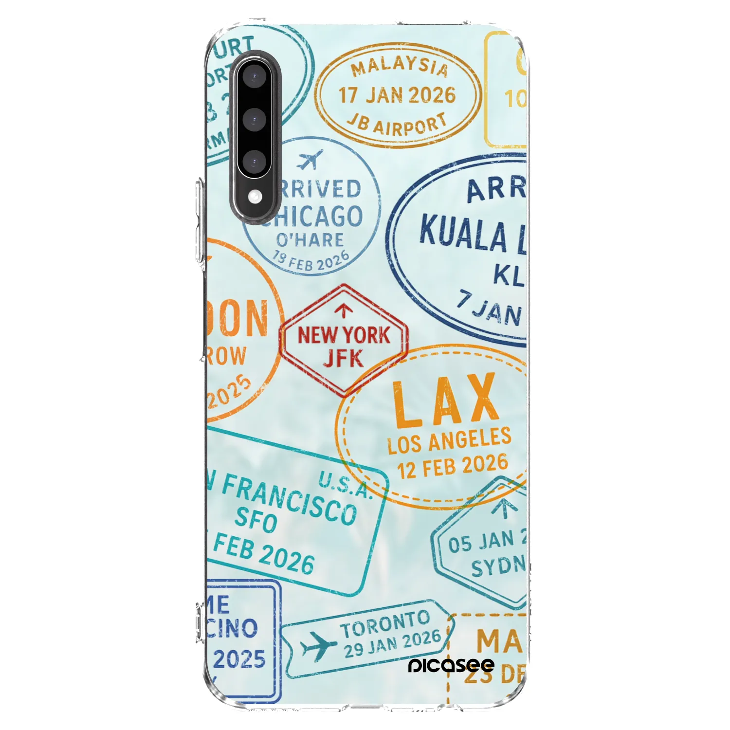 Picasee átlátszó szilikon tok az alábbi mobiltelefonokra Honor 9X Pro - PASSPORT EDITION