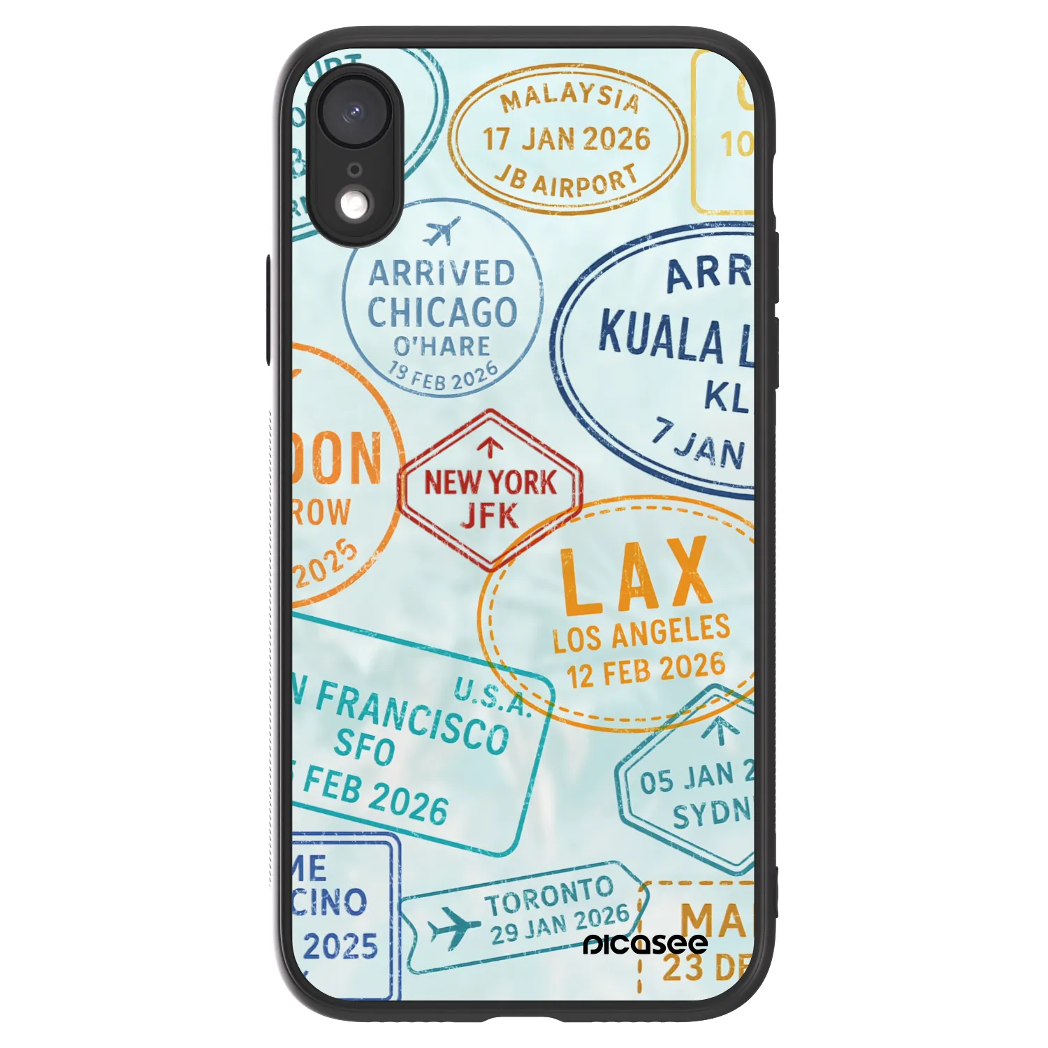 Picasee ULTIMATE CASE Apple iPhone XR - készülékre - PASSPORT EDITION
