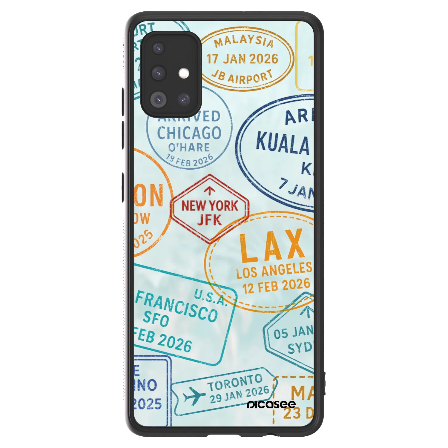 Picasee ULTIMATE CASE Samsung Galaxy A51 A515F - készülékre - PASSPORT EDITION