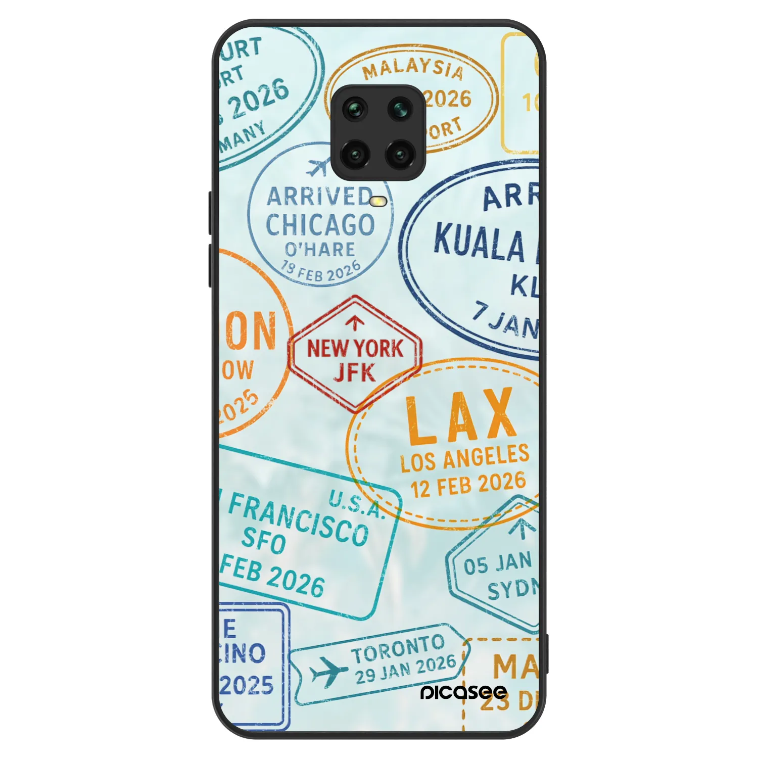 Picasee ULTIMATE CASE Xiaomi Redmi Note 9 Pro - készülékre - PASSPORT EDITION