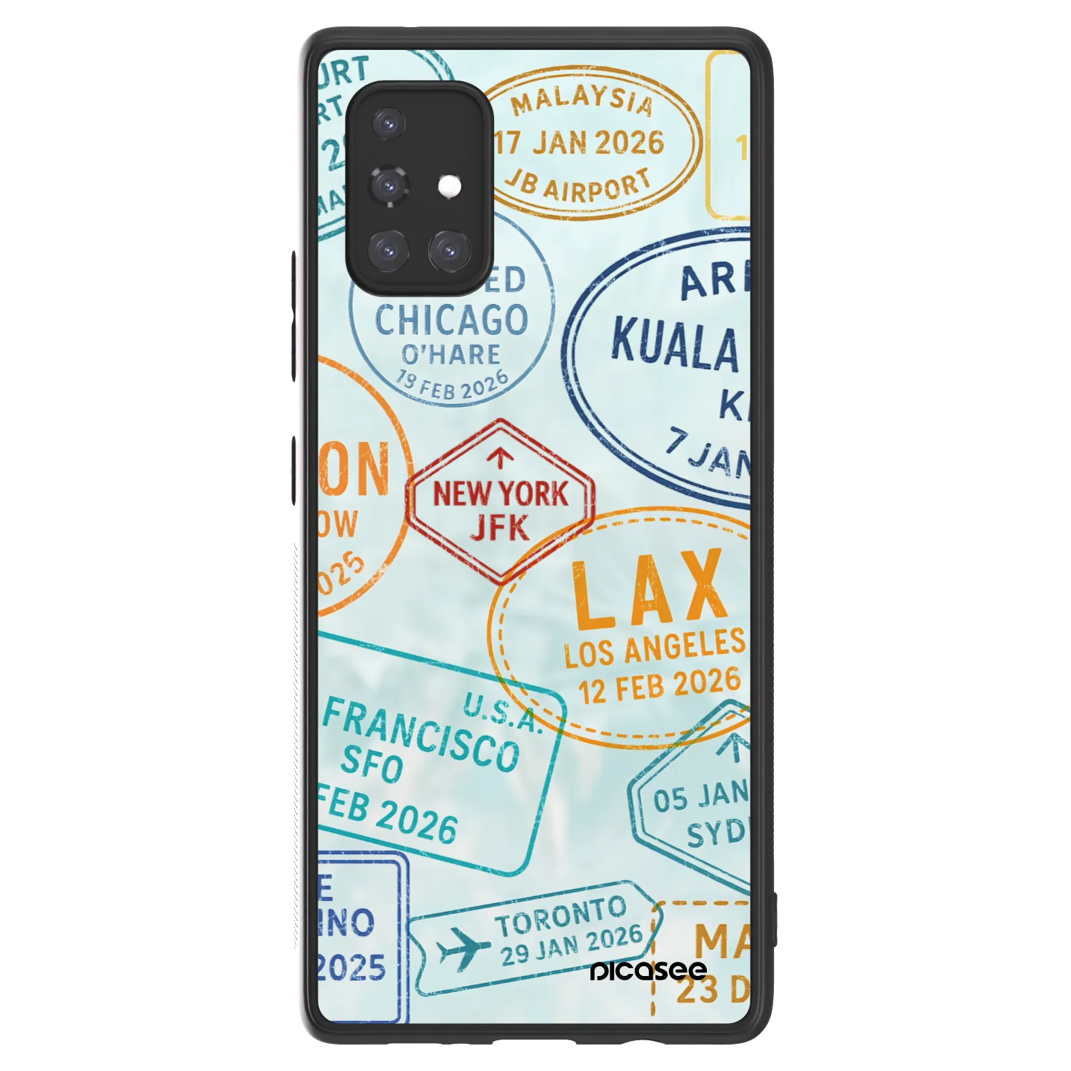 Picasee ULTIMATE CASE Samsung Galaxy A71 A715F - készülékre - PASSPORT EDITION