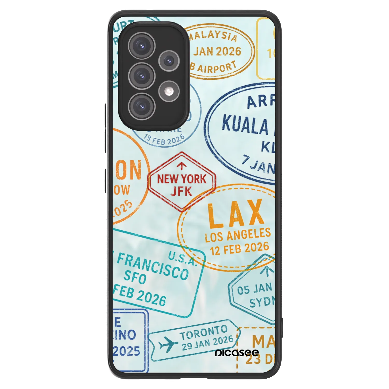 Picasee ULTIMATE CASE Samsung Galaxy A52 5G A525F - készülékre - PASSPORT EDITION