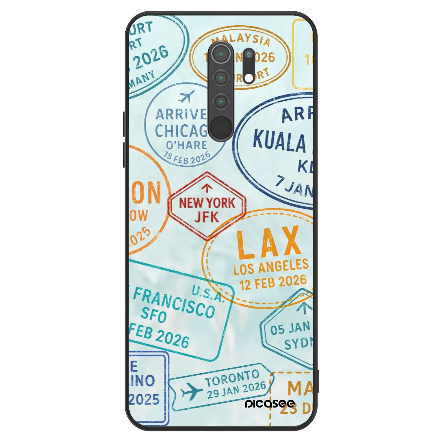 Picasee ULTIMATE CASE Xiaomi Redmi 9 - készülékre - PASSPORT EDITION