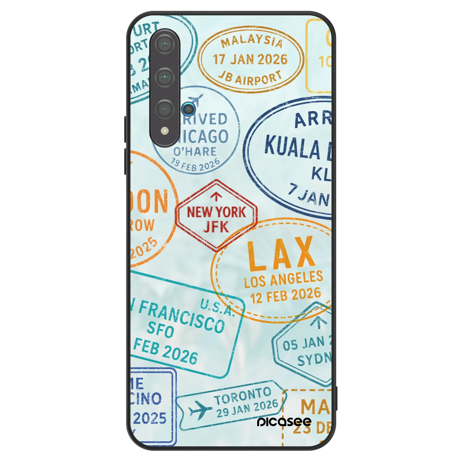 Picasee ULTIMATE CASE Huawei Nova 5T - készülékre - PASSPORT EDITION