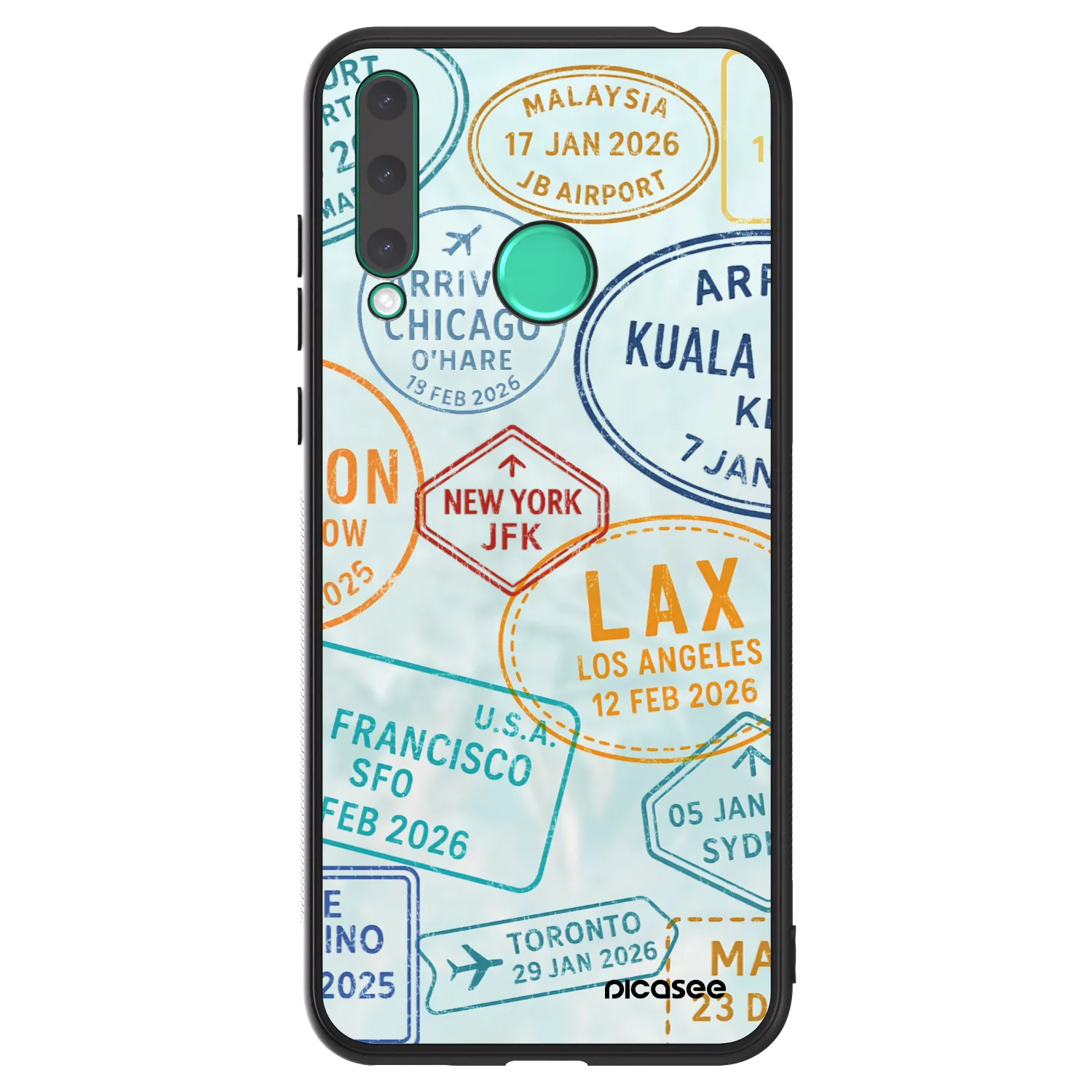 Picasee ULTIMATE CASE Honor 20 Lite - készülékre - PASSPORT EDITION